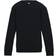 AWDis Kid's Plain Crew Neck Sweatshirt - Deep Black