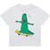 Stella McCartney Baby Printed Cotton T-shirt - Crocodile on a Skateboard (P00650513)