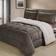 Swift Home Sherpa Down Bedspread Brown (218.44x218.44)