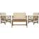 Safavieh Fontana Outdoor Lounge Set