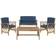 Safavieh Fontana Outdoor Lounge Set