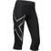 2XU Core Compression 3/4 Tights - Black/Silver