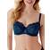 Gossard Swirl Balcony Bra - Blue