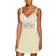 Cosabella Savona Curvy Chemise & G-String Set - Mignonette/White