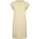 Build Your Brand Turtle Extended Shoulder Dress - Soft Yellow