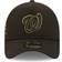 New Era X Alpha Industries Washington Nationals A-Frame 9FORTY Trucker Snapback Cap - Black