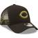 New Era X Alpha Industries Cincinnati Reds A-Frame 9FORTY Trucker Snapback Cap -Black