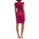 Tommy Hilfiger Flutter Sleeve Sheath Dress - Magenta