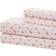 Modern Threads Sweet Rose Print Bed Sheet Pink (243.84x167.64cm)