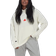 adidas Women's Sportswear Oversized Hooded Sweatshirt Plus Size - Off White
