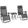OutSunny 3-pcs - Black