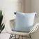 Safavieh Sidney Complete Decoration Pillows Blue, White (40.64x40.64cm)