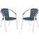 Safavieh Wrangell 2-pack Garden Dining Chair