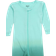 Leveret Baby Footed Ombré Dye Cotton Pajamas - Aqua Ombre Tie Dye (32587634606154)