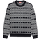 Kenzo Merino Wool Jacquard Sweater - Black