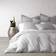 Levtex Home Washed Linen Duvet Cover Gray (243.84x233.68)