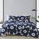 Marimekko Unikko Bedspread Blue (243.84x228.6cm)