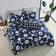 Marimekko Unikko Bedspread Blue (243.84x228.6cm)