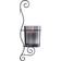 Danya B Sconce with Smoke Glass Hurricanes Candle Holder 14.5" 2