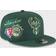 New Era Hunter Milwaukee Bucks Back Half 9FIFTY Snapback Adjustable Cap Sr