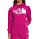 The North Face Women's Half Dome Pullover Hoodie - Fuschia Pink/TNF White