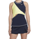 Nike Court Dri-FIT Slam Tennis Tank Top Women - Obsidian/Light Zitron/White