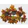 Nearly Natural Maple Leaf Candelabrum 17.8cm