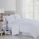 Charisma 400 Thread Count Copripiumino Bianco (243.84x233.68cm)