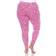 White Mark Women's Leopard Print Leggings Plus Size - Pink