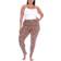 White Mark Women's Leopard Print Leggings Plus Size - Brown