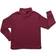 Leveret Cotton Classic Turtleneck Shirts - Maroon