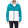 Tommy Hilfiger Colorblock Hooded Rain Jacket - Teal