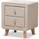 Baxton Studio Jonesy Bedside Table 16.1x19.9"