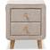 Baxton Studio Jonesy Bedside Table 16.1x19.9"