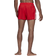 adidas Classic 3-Stripes Swim Shorts - Vivid Red/White