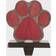 GlitzHome Paw Stocking Holder Stocking 6.3"