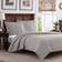 Tommy Bahama Solid Quilts Grey (264.16x243.84cm)