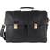 The Monte Portfolio Vintage Briefcase 15.6" - Black
