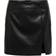 Only Mid Rise Faux Leather Skirt