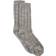 Birkenstock Cotton Twist Womens Fashion Socks - Light Grey