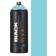 Montana Cans Black NC Formula Spray Paint 50% True Cyan 400ml