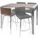 Lumisource Mason Dining Set 27.8x48.2" 5