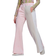 Adidas Wide Leg Pants - Pink/Beige/White