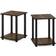 Furinno Simplistic End Small Table 15.6x15.6" 2