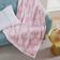 Betsey Johnson Dotted Heart Ultra Soft Weight Blanket Pink (177.8x127cm)