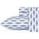 Nautica Woodblock Fish Bed Sheet Blue (243.84x205.74cm)