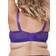 Oola Lace & Logo Non-Padded Underwired Bra - Purple