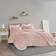 Intelligent Design Malea Shaggy Bedspread Pink (228.6x228.6cm)