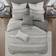 Ink+ivy Jacquard Duvet Cover Gray (233.68x223.52)