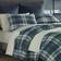 Nautica Crossview Plaid Bedspread Blue (264.16x243.84cm)